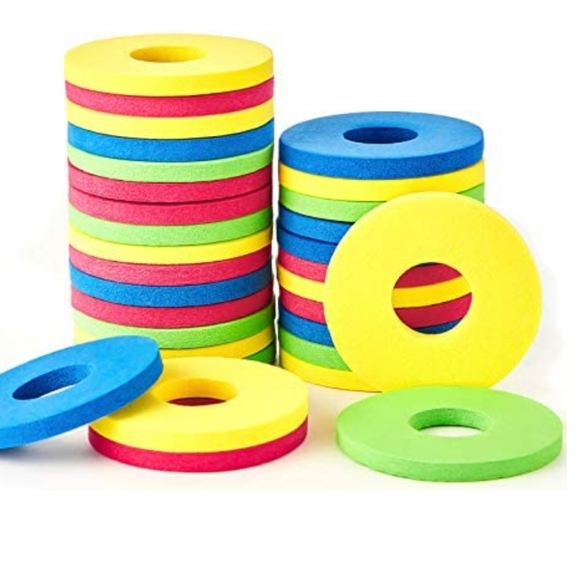 Toys Foam Disc Shooter Spare Flying Foam Disc Toy Replacements 6 Pack